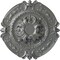 Ekena Millwork Southampton Ceiling Medallion (Fits Canopies up to 2 3/4"), Hand-Painted Silver, 16 3/8"OD x 1 3/4"P CM17SOSLS - alternate 1